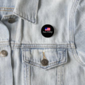 Twee Fiddy Ronde Button 3,2 Cm (In situ)