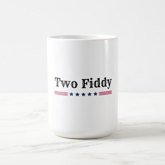 Twee Fiddy USA Sestercentennial Koffiemok (Center)