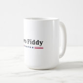 Twee Fiddy USA Sestercentennial Koffiemok (Voorkant rechts)