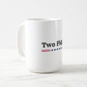 Twee Fiddy USA Sestercentennial Koffiemok (Voorkant links)
