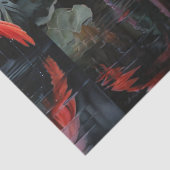 Twee Flamingo's Decoupage Tissuepapier (Detail)