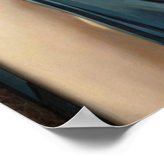 Twee flappers met off schouderjurken poster (Hoek)