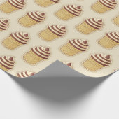 Twee Flavors Ice Cream Cup Cadeaupapier (Hoek)