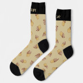 Twee Flavors Ice Cream Cup Pattern-socks Sokken (Links)