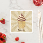Twee Flavors Ice Cream Cup Servet (Insitu)