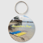 Twee Floats Personalized Sleutelhanger (Voorkant)