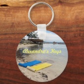 Twee Floats Personalized Sleutelhanger (Voorkant)