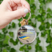 Twee Floats Personalized Sleutelhanger (Hand)