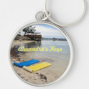 Twee Floats Personalized Sleutelhanger