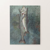 Twee forel legpuzzel (Verticaal)
