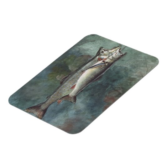 Twee forel magneet (Linkerzijde)