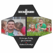 Twee foto Best Ever Fantastic Pap Crossword Puzzle Voetbal (Enkel)