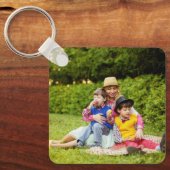 Twee foto | dubbelzijdig sleutelhanger (Voorkant)