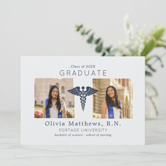 Twee foto-insignia bij het vernederen van grijze m (Staand voorkant)