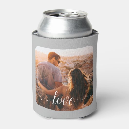 Twee foto-koelbox uploaden blikjeskoeler (Blikje Voorkant)