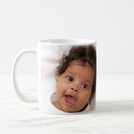 Twee foto koffiemok (Links)
