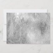 Twee foto van de maan 2e verjaardag bedankkaart (Achterkant)