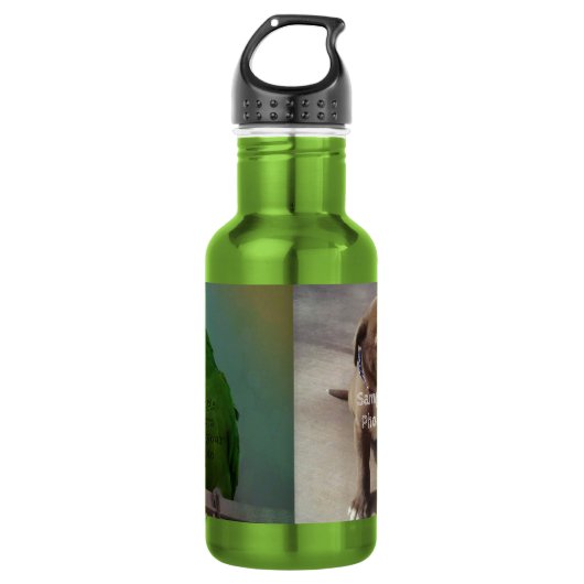 Twee foto waterfles waterfles  (Voorkant)