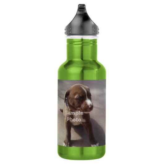 Twee foto waterfles waterfles  (Rechts)