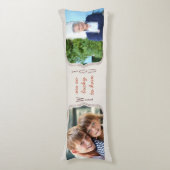 Twee foto zo Lucky om je neutraal te maken Lichaamskussen (Voorkant Verticaal)