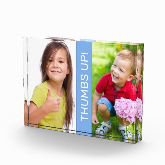 Twee fotoblokken personaliseren (Rechts)