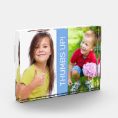 Twee fotoblokken personaliseren (Links)