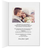 Twee fotokalligrafie sparen de Kaart van de Datum (Binnen (Rechts))