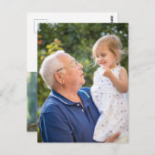 Twee foto's dubbelzijdig Creëer Uw eigen foto Briefkaart