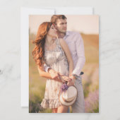 Twee foto's eenvoudig sparen de Kaart van de Datum (Achterkant)