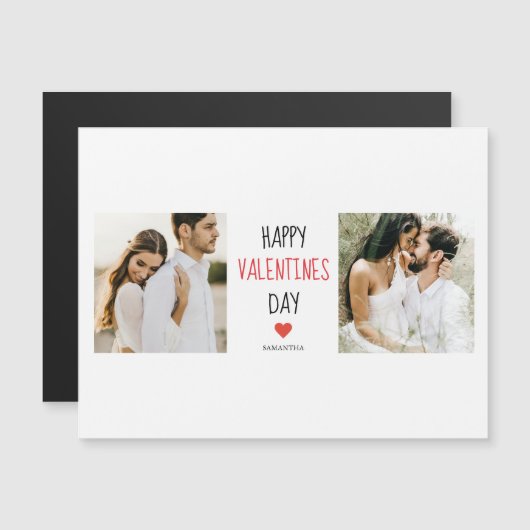 Twee foto's | Fijne Valentijnsdag | Cadeaubonnen (Voorkant / Achterkant)