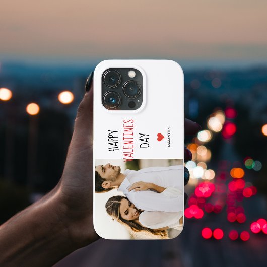 Twee foto's | Fijne Valentijnsdag | Cadeaubonnen Case-Mate iPhone Case