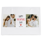 Twee foto's | Fijne Valentijnsdag | Cadeaubonnen Groot Cadeauzakje (Voorkant)