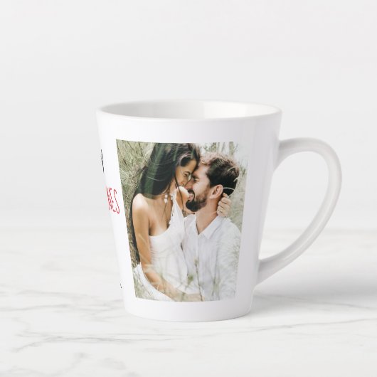 Twee foto's | Fijne Valentijnsdag | Cadeaubonnen Latte Mok (Rechts)