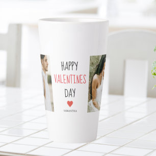 Twee foto's   Fijne Valentijnsdag   Cadeaubonnen Latte Mok