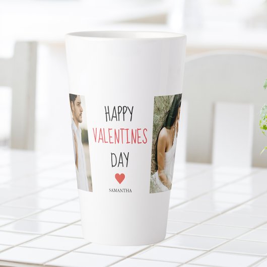 Twee foto's | Fijne Valentijnsdag | Cadeaubonnen Latte Mok
