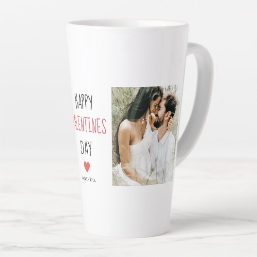 Twee foto's | Fijne Valentijnsdag | Cadeaubonnen Latte Mok (Rechterhoek)