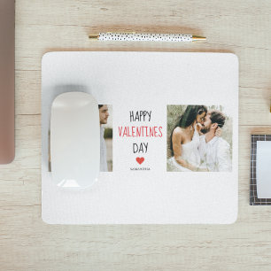 Twee foto's   Fijne Valentijnsdag   Cadeaubonnen Muismat