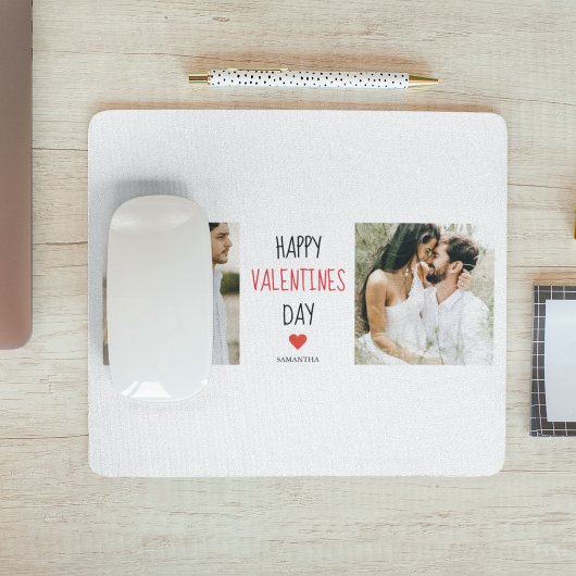 Twee foto's | Fijne Valentijnsdag | Cadeaubonnen Muismat
