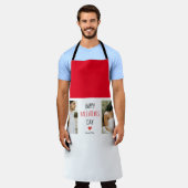 Twee foto's | Fijne Valentijnsdag | Cadeaubonnen Schort (Gedragen)