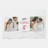 Twee foto's | Fijne Valentijnsdag | Cadeaubonnen Theedoek (Horizontaal)