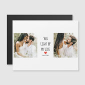 Twee foto's | Fijne Valentijnsdag | Romantische pr (Voorkant / Achterkant)