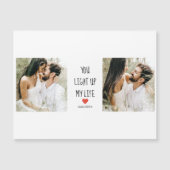 Twee foto's | Fijne Valentijnsdag | Romantische pr (Voorkant)