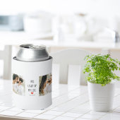 Twee foto's | Fijne Valentijnsdag | Romantische pr Blikjeskoeler