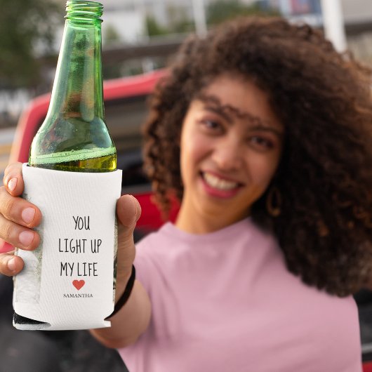 Twee foto's | Fijne Valentijnsdag | Romantische pr Blikjeskoeler