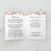 Twee foto's funeral Celebration of Life Programme Programma (Binnen)