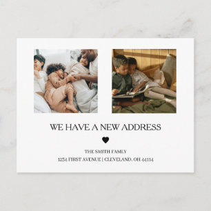 Twee foto's handgeschreven tekst   Elegante aankon Briefkaart