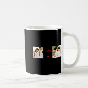Twee foto's Happy Valentines Day Koppel Cadeau T-S Koffiemok