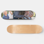 Twee foto's Maak je eigen foto  Persoonlijk Skateboard (Horizontaal)