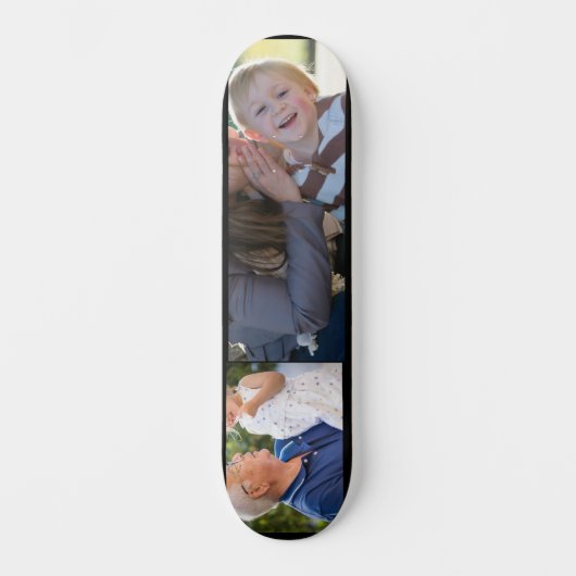 Twee foto's Maak je eigen foto  Persoonlijk Skateboard (Voorkant)