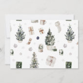 Twee foto's met kerstboomvariëteiten (Achterkant)